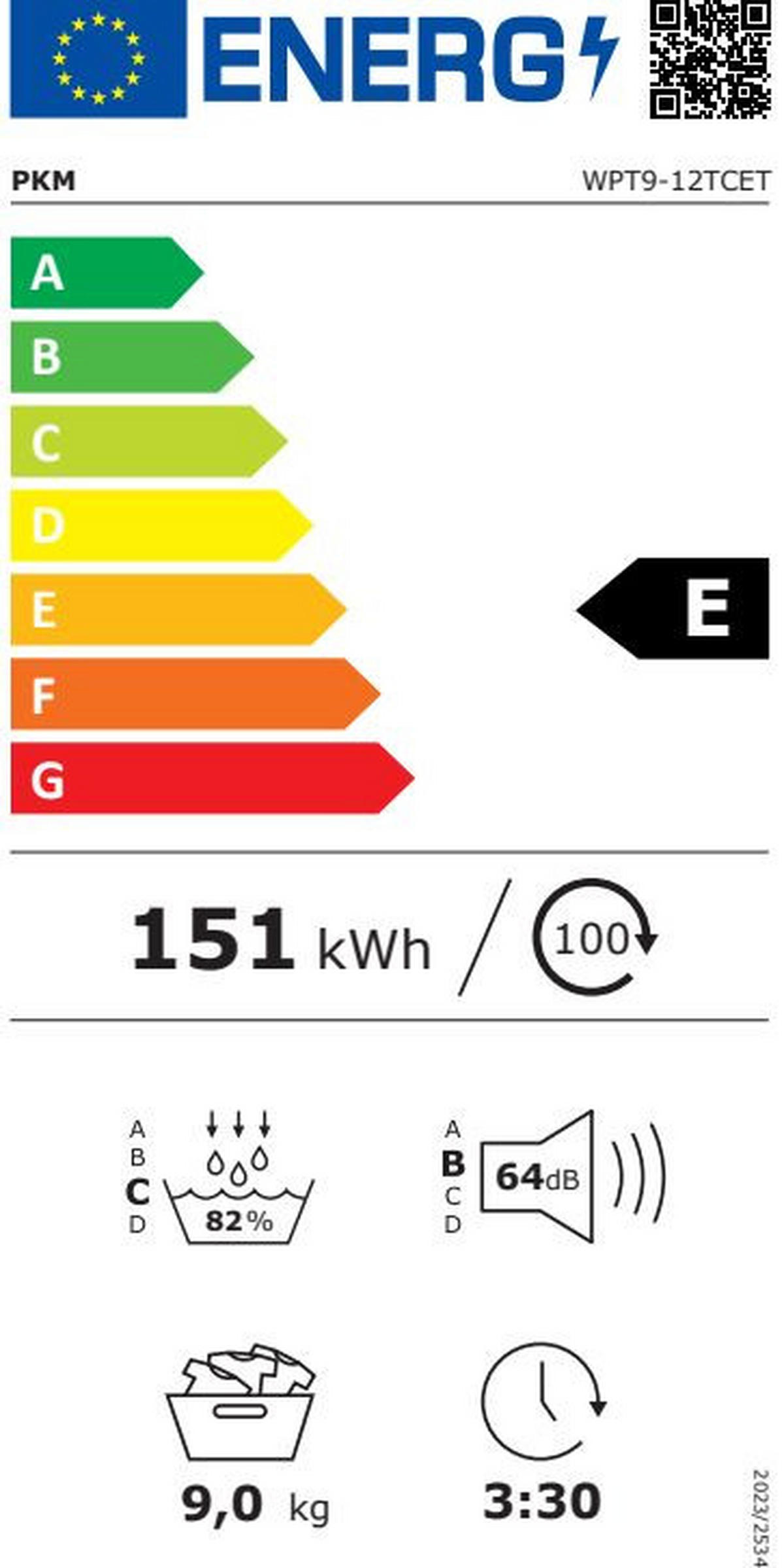 WÄRMEPUMPENTROCKNER 11622  - Weiß, Basics, Metall (60/85/67cm) - PKM