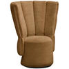 COCKTAILSESSEL in Velours Senfgelb  - Senfgelb/Schwarz, Design, Holz/Textil (92/113/70cm) - Emilio Belluti