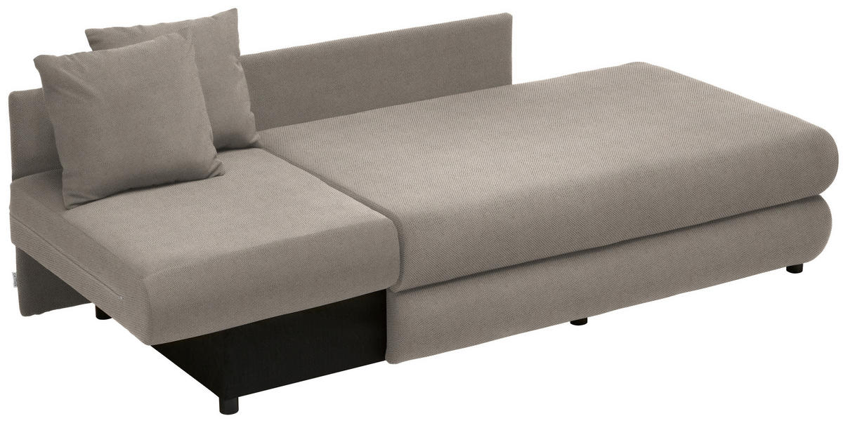 REKAMIÉ textil bézs  - bézs/fekete, Design, műanyag/textil (171/71-88/93cm) - Cantus