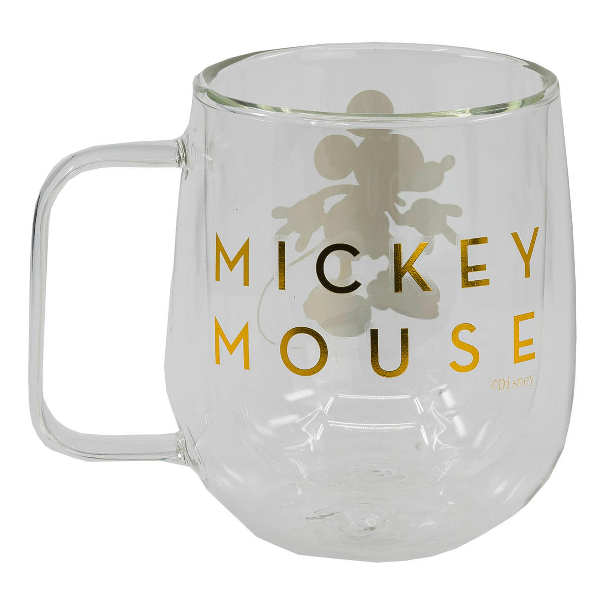 TEEGLAS Mickey Mouse   - Klar/Transparent, Design, Glas (290ml) - Disney