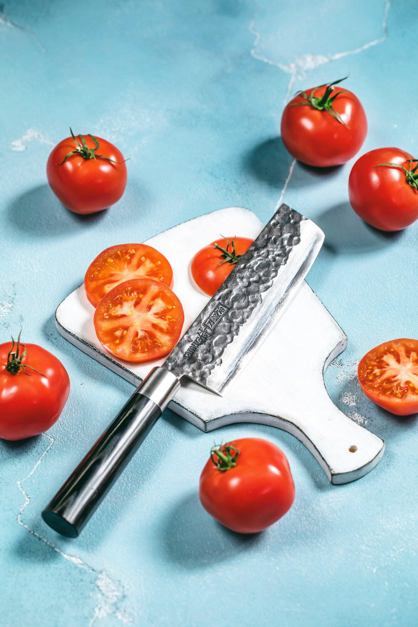 KUHARSKI NOŽ  BLACKSMITH 31.2/2.4/5.4 cm           jeklo - srebrne barve/črna, Basics, kovina/leseni material (31.2/2.4/5.4cm) - Samura