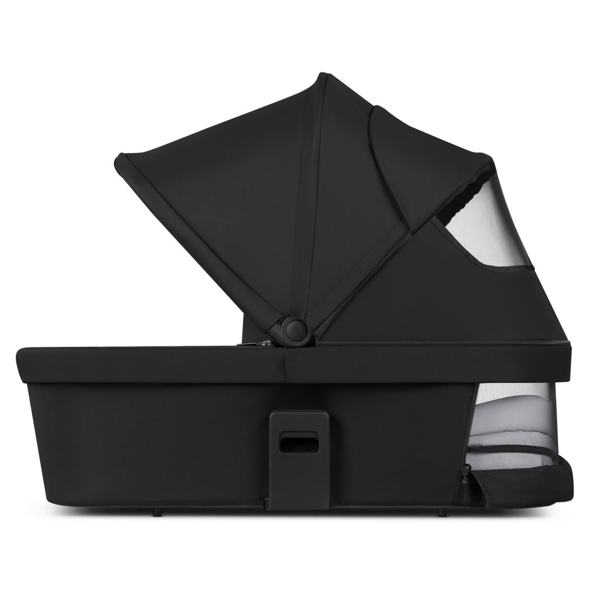 KINDERWAGENSET Salsa Core All in One  - Schwarz, Basics, Textil/Metall (63/123/97cm) - ABC Design