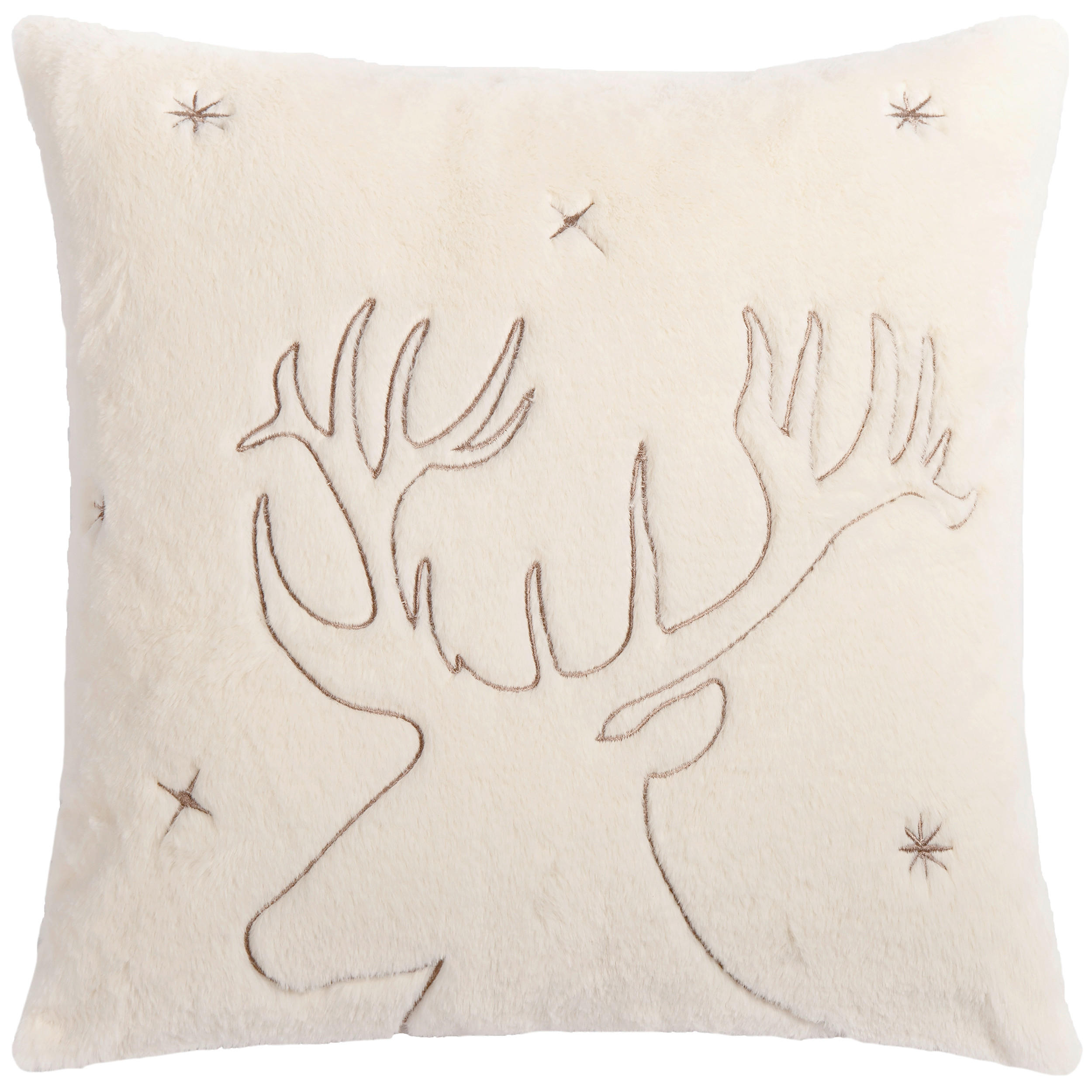 ZIERKISSEN  - Creme, LIFESTYLE, Textil (45/45cm) - X-Mas