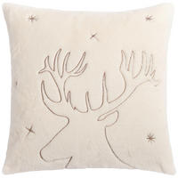ZIERKISSEN  - Creme, LIFESTYLE, Textil (45/45cm) - X-Mas