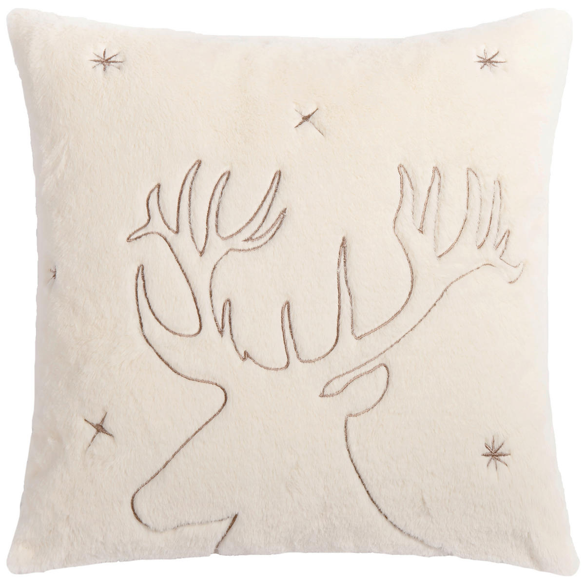 ZIERKISSEN  - Creme, LIFESTYLE, Textil (45/45cm) - X-Mas
