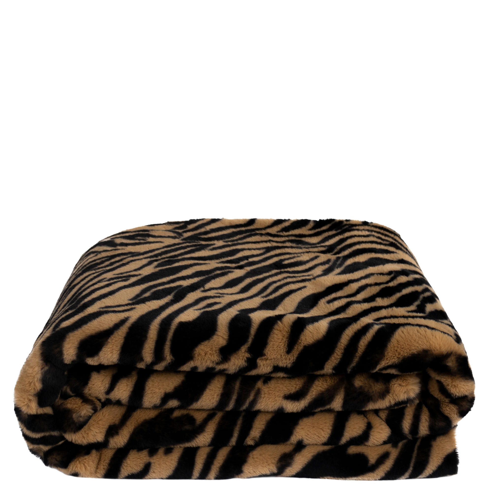 Zoeppritz Decke Reborn Tiger Hellbraun 140x190 cm