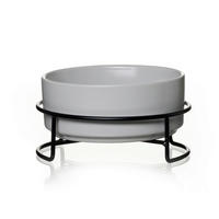 FUTTERNAPF - Hellgrau, Trend, Keramik (0,400l) - Ritzenhoff Breker