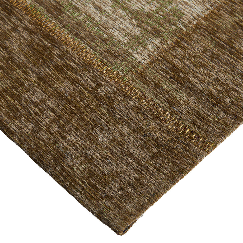 Thumbnail - Novel Flachwebeteppich, Grün, Kunststoff, Textil, rechteckig, 155x230 cm, Textiles Vertrauen - Oeko-Tex®, Teppiche & Böd...
