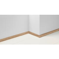 SOCKELLEISTE - Hellbraun/Eichefarben, Basics, Holzwerkstoff (220/4/1,6cm) - Parador