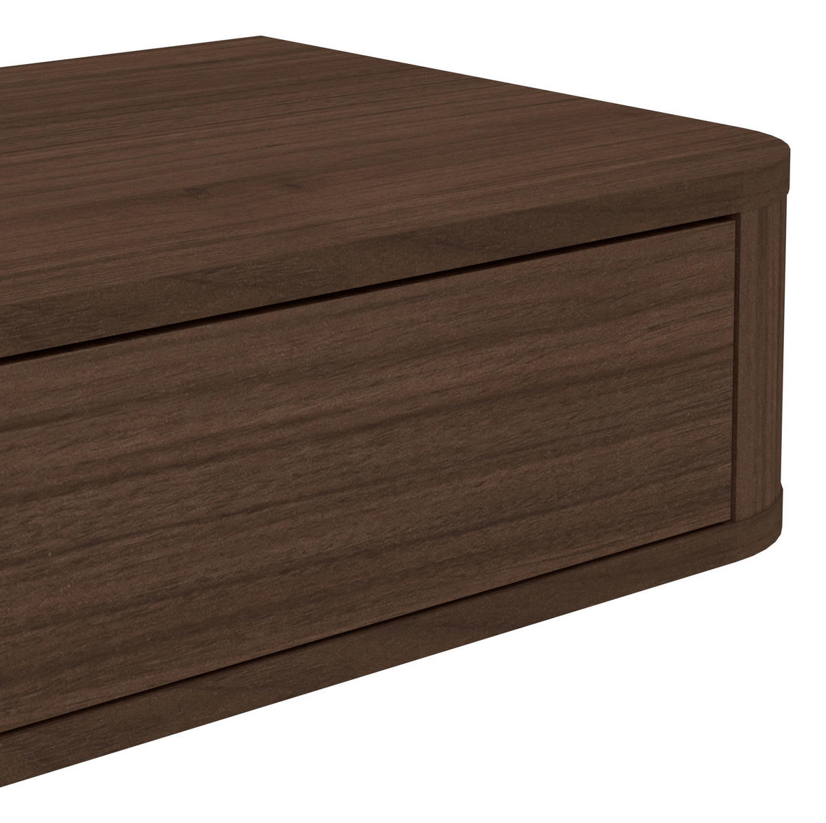 SCHMINKTISCH , Walnussfarben  - Walnussfarben, Design, Holzwerkstoff (115,2/15,8/40cm) - MID.YOU