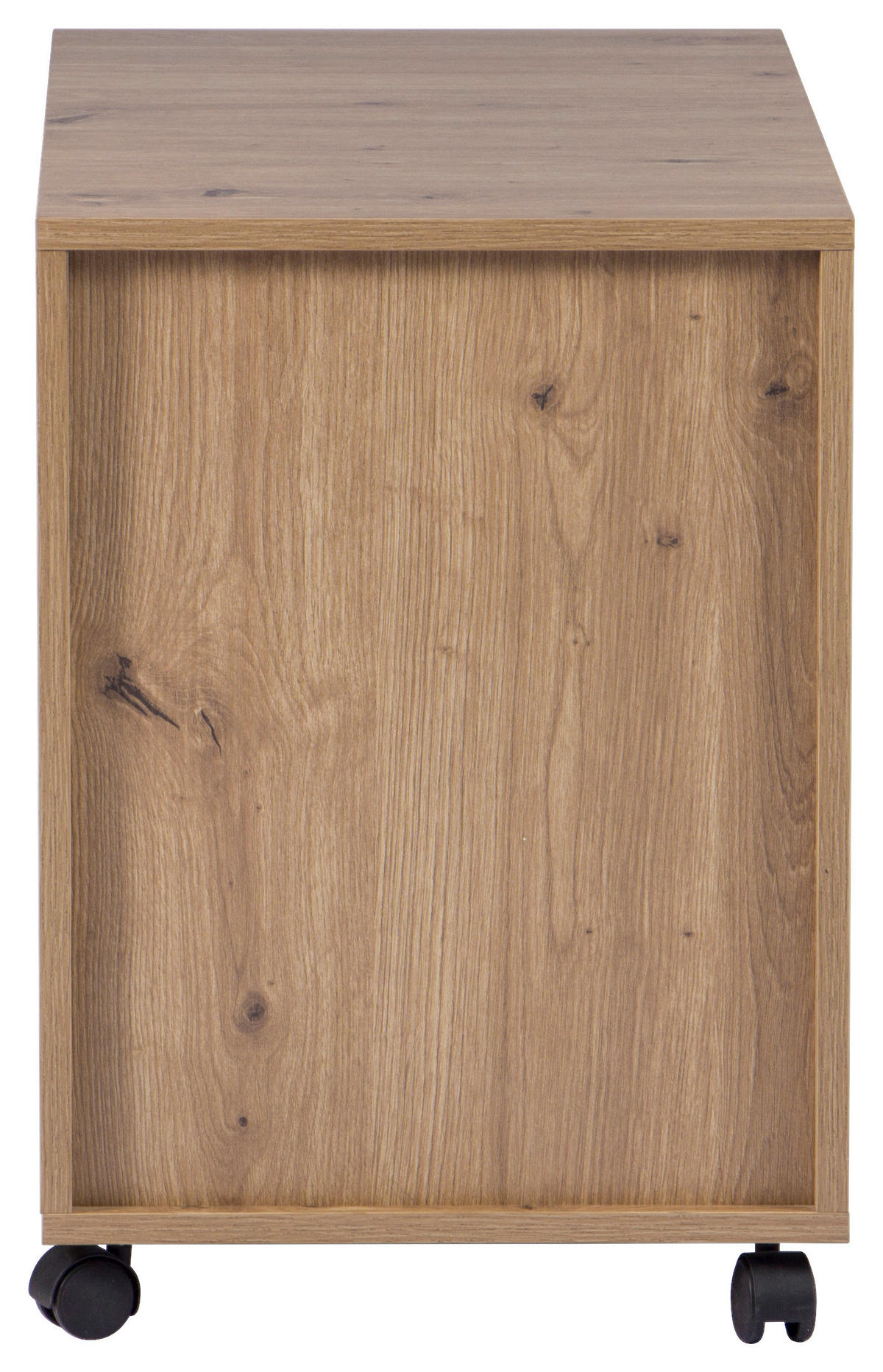 ROLLCONTAINER 39/55/70 cm  - Eiche Artisan, MODERN, Holzwerkstoff/Kunststoff (39/55/70cm) - Livetastic