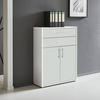 AKTENSCHRANK Weiß  - Weiß, MODERN, Holzwerkstoff (84,5/114/33cm) - MID.YOU