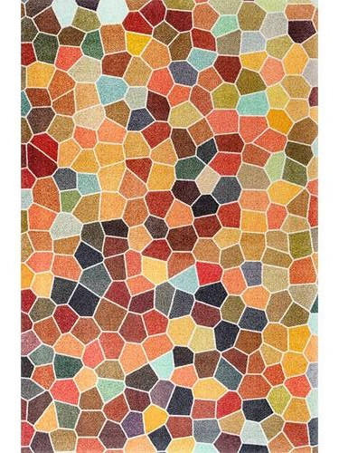 COVOR CU ȚESĂTURĂ PLATĂ Splendour  - multicolor, Konventionell, plastic/textil (110/175cm) - wash+dry