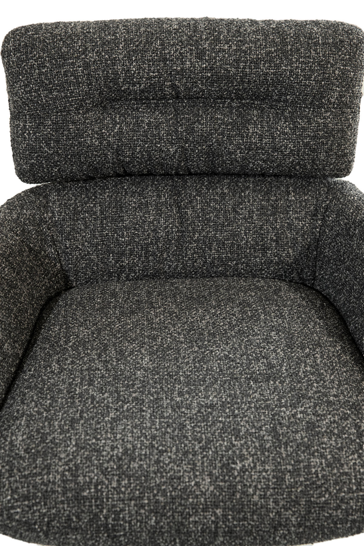 BAROVÁ STOLIČKA, čierna, tmavosivá - čierna/tmavosivá, Design, kov/textil (54/105/53cm) - Dieter Knoll