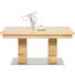 ESSTISCH in Holz, Metall 180/90/75 cm - Edelstahlfarben/Eichefarben, Natur, Holz/Metall (180/90/75cm) - Linea Natura ESSTISCH in Holz, Metall 180/90/75 cm - Edelstahlfarben/Eichefarben, Natur, Holz/Metall (180/90/75cm) - Linea Natura