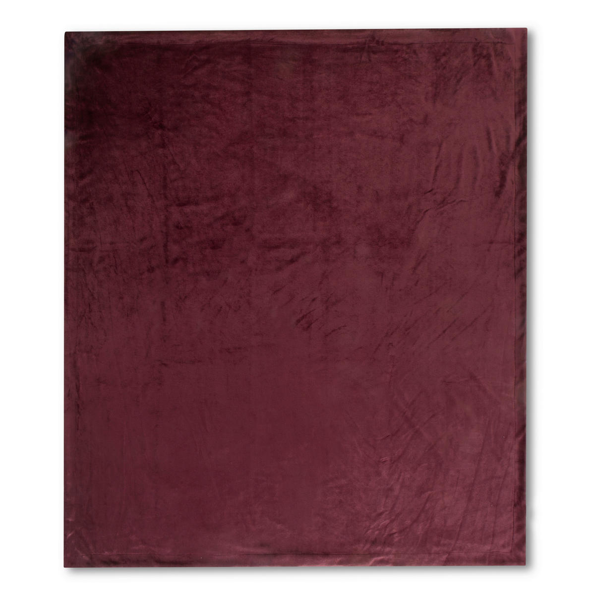 PLAID HIP 160/180 cm  - Bordeaux/Rot, Basics, Textil (160/180cm)