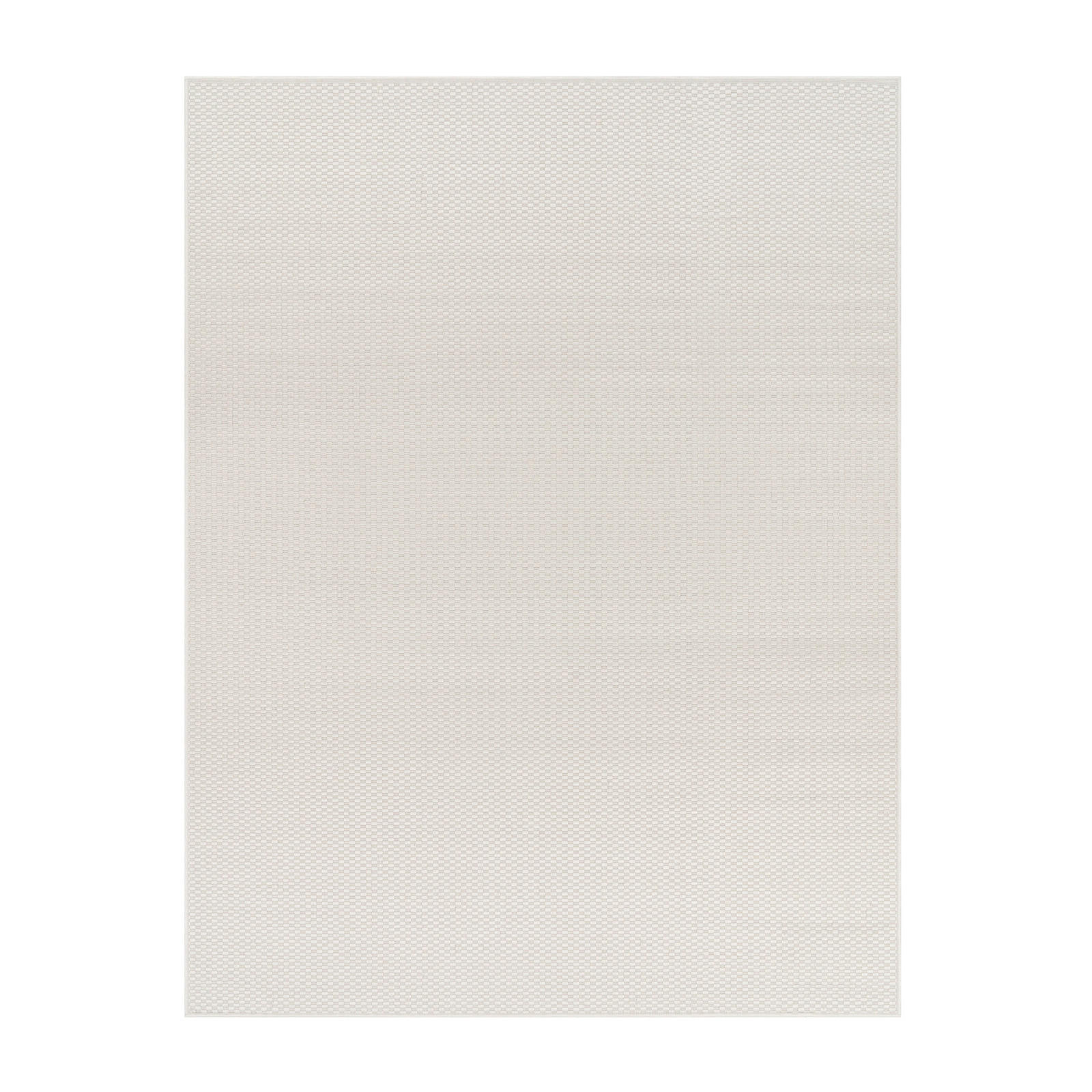 OUTDOORTEPPICH  für Terrasse und Balkon 120/160 cm Columbia Meliert Weiß  - Weiß, Design, Textil (120/160cm) - Novel