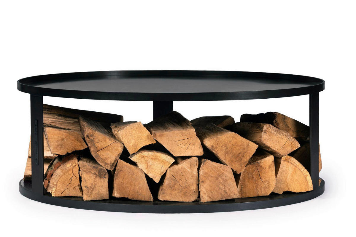 FEUERSTELLENZUBEHÖR  - Schwarz, Basics, Metall (62/30cm)