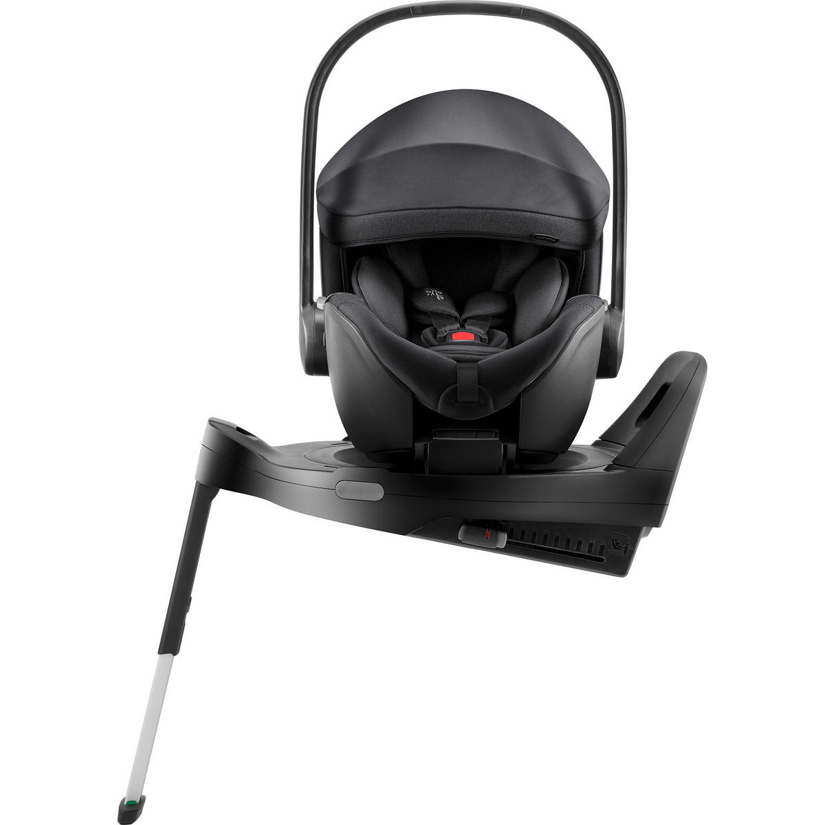 BABYSCHALE Baby-Safe Pro  - Schwarz, Basics, Kunststoff/Textil (44/62,5/65,5cm) - Britax Römer