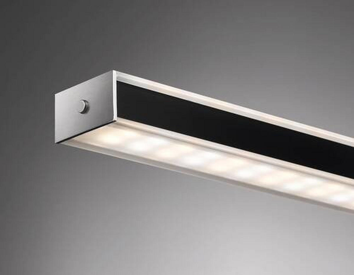 LED-HÄNGLAMPA Vitan TW 115/7/90 cm  - nickelfärgad/svart, Design, metall (115/7/90cm) - Fischer & Honsel