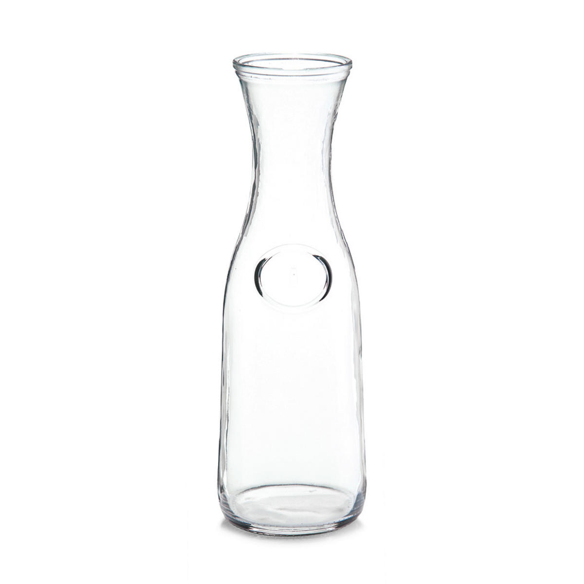 KARAFFE 1 l   - Transparent, Basics, Glas (9,5/9,5/27,4cm)