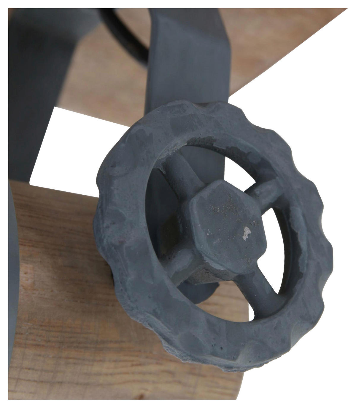 DECKENSPOTS - Anthrazit/Kupferfarben, Trend, Holz/Metall (59/19/23cm)