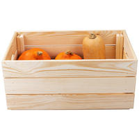 DEKOKISTE - Naturfarben/Kieferfarben, Design, Holz (51/23/31cm) - Livetastic