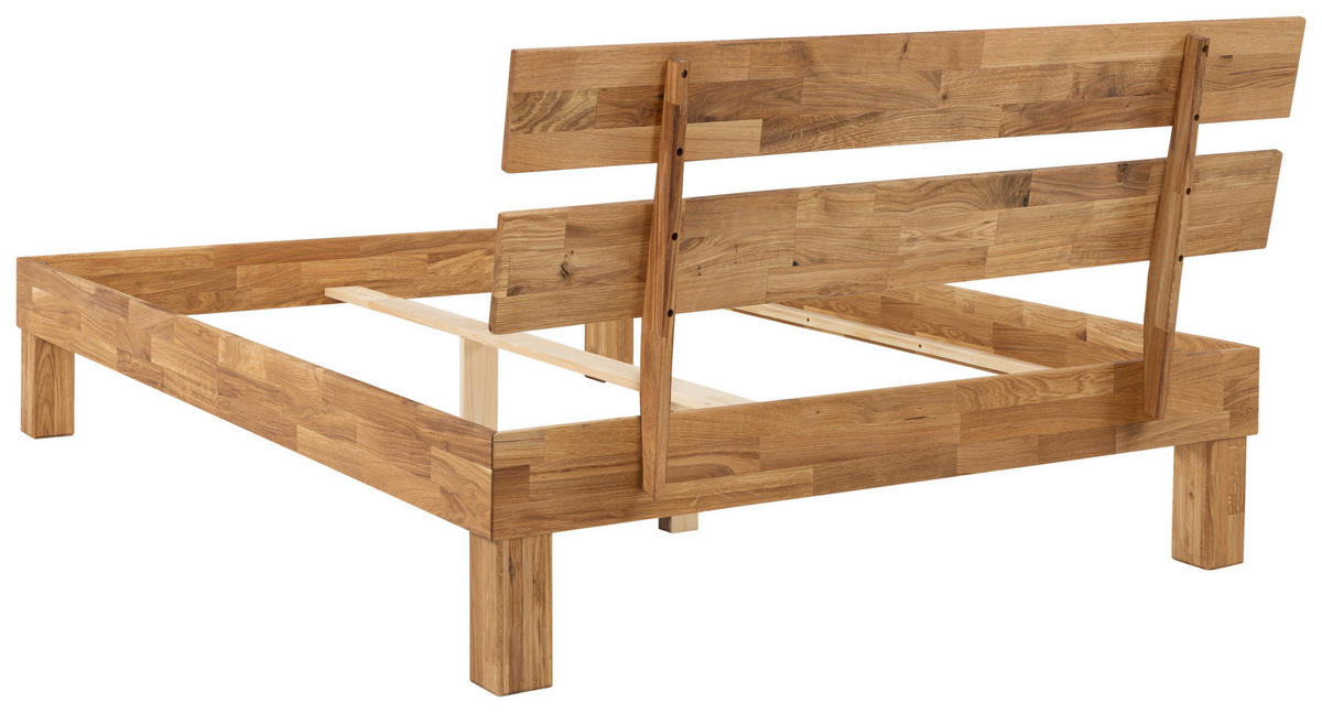 BETT 180/78 cm  in Eichefarben  - Eichefarben, MODERN, Holz (180/78cm) - MID.YOU