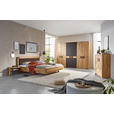 BETTANLAGE - Eichefarben/Dunkelbraun, Natur, Holz/Textil (180/200cm) - Valnatura