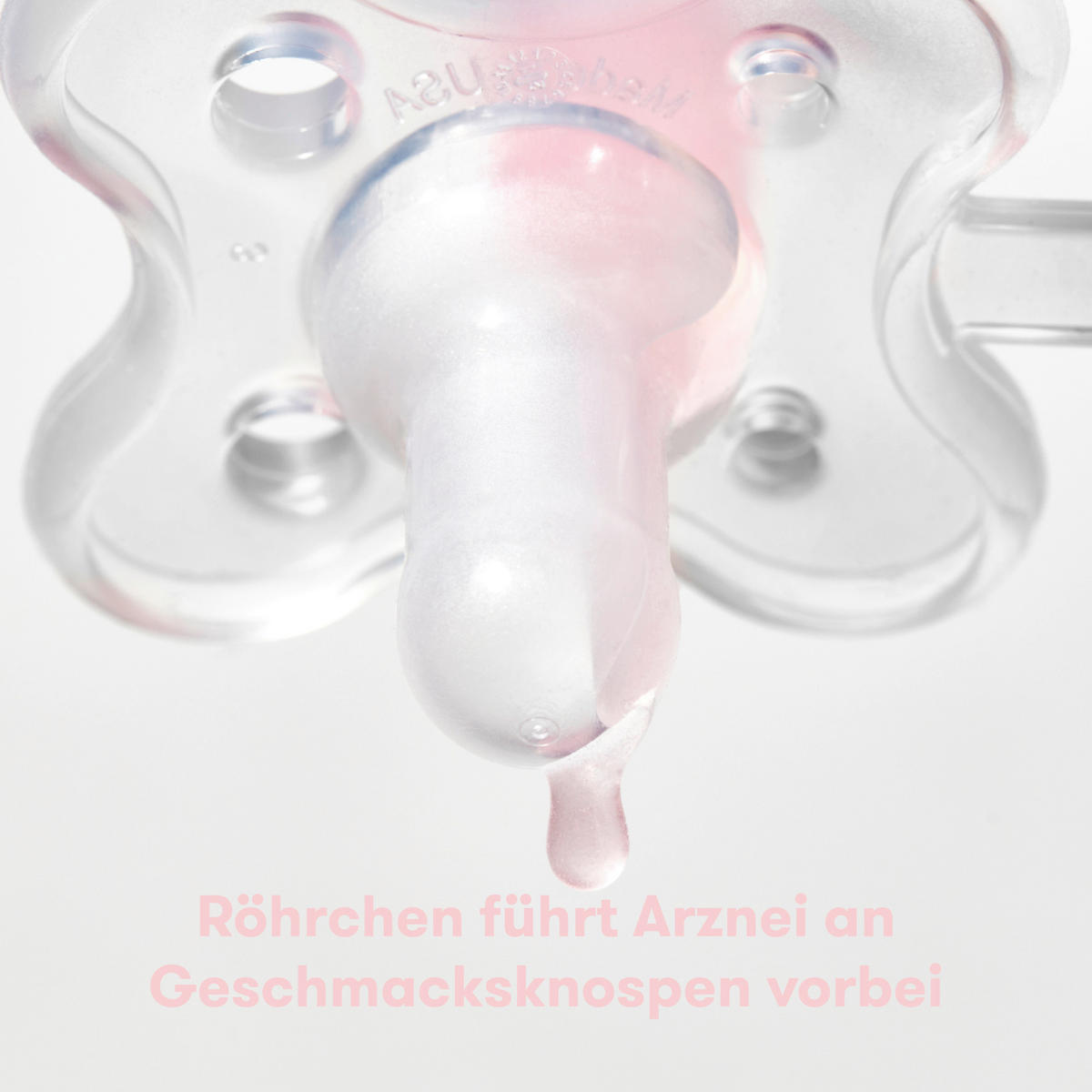 MEDIKAMENTENSCHNULLER FRIDA BABY  - Klar, Basics, Kunststoff (7,5/13,0/4,2cm)