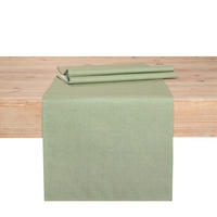 TISCHLÄUFER OSLO Textil Mintgrün 40/140 cm  - Mintgrün, Basics, Textil (40/140cm) - Peyer Syntex