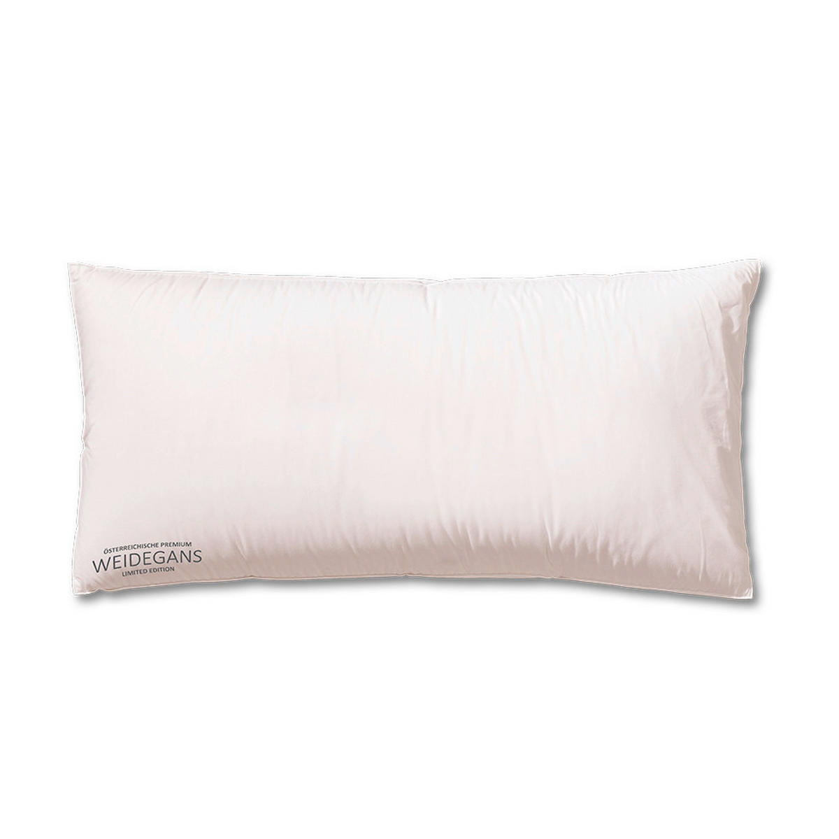 3-KAMMER-POLSTER 40/80 cm  Österreichische Weidegans  - Weiß, Basics, Textil (40/80cm) - Kauffmann