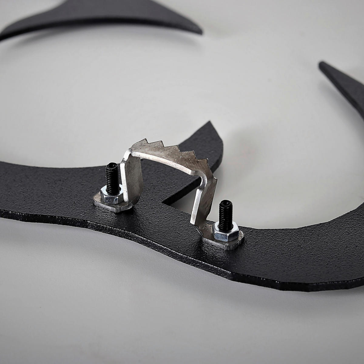 METALLBILD  - Schwarz, Basics, Metall (60/120cm)