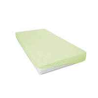 SPANNLEINTUCH 190/200 cm Frottee  - Hellgrün, Basics, Textil (190/200cm)