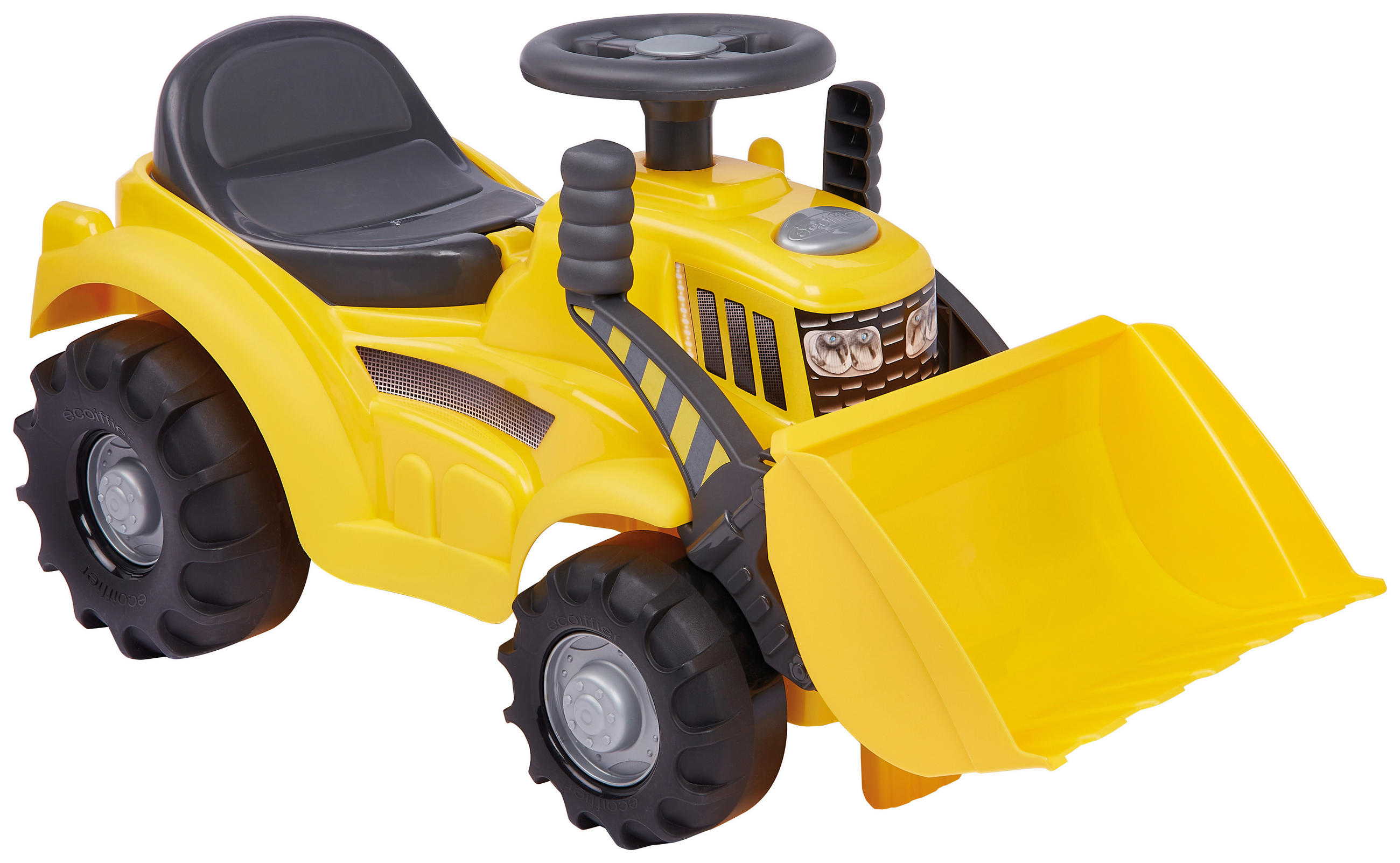 KINDERAUTO - Hellgelb, Basics, Kunststoff (66/28/32,5cm) - Simba