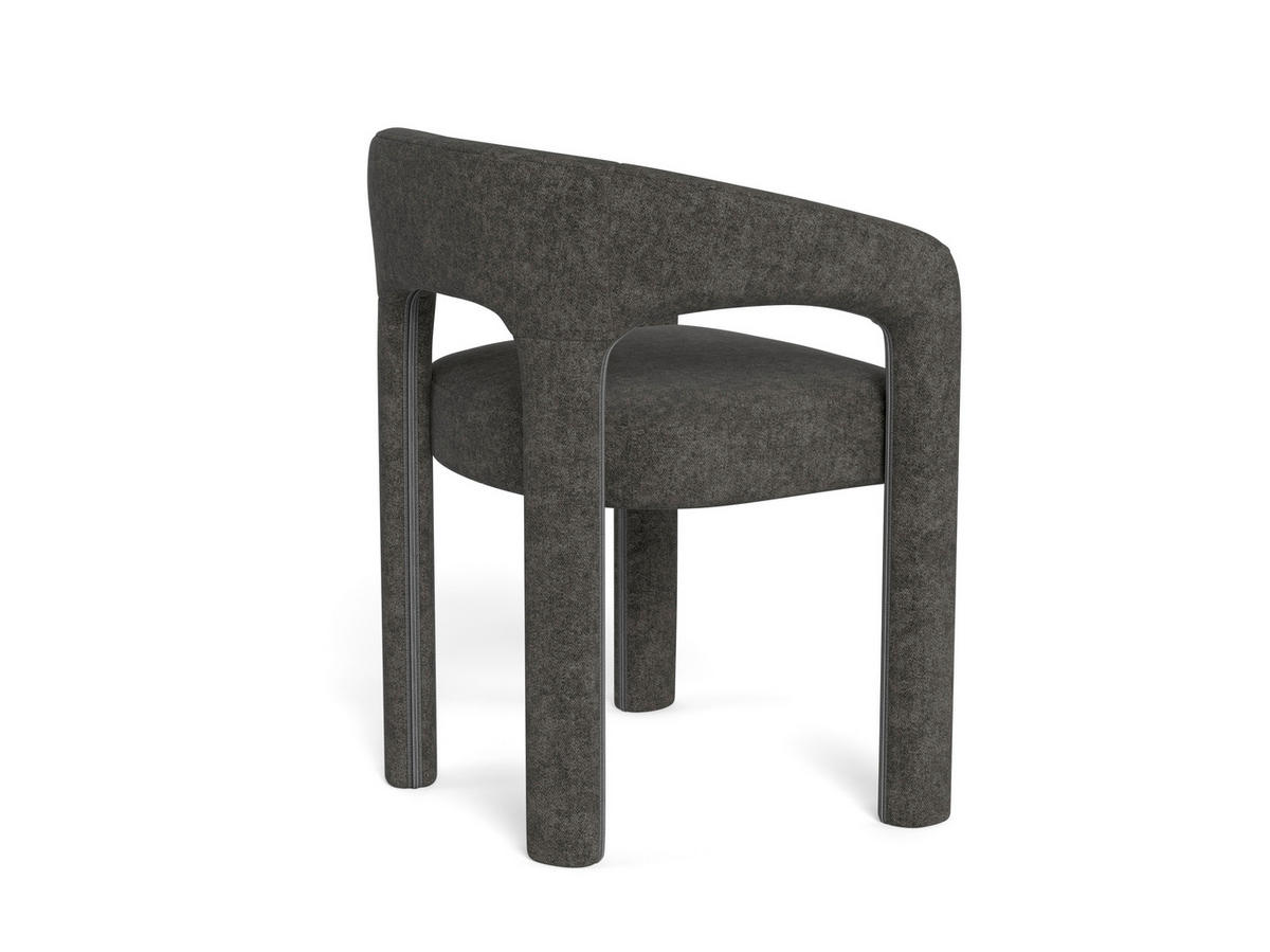 ARMLEHNSTUHL     - Dunkelgrau, Modern, Kunststoff (58/76/55cm) - MID.YOU