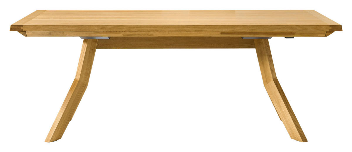 ESSTISCH in Holz 150-210/100/75 cm  - Eichefarben, Design, Holz (150-210/100/75cm) - TEAM 7