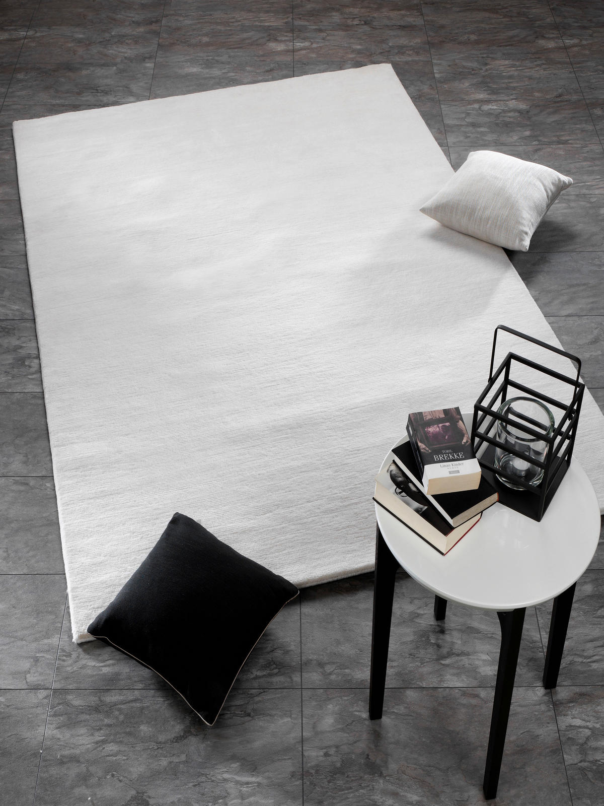 WOLLTEPPICH 200/250 cm Weiß rechteckig  - Weiß, Basics, Textil (200/250cm) - Cazaris