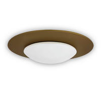 KINDERDECKENLEUCHTE 53/10 cm   - Goldfarben, Basics, Holzwerkstoff/Kunststoff (53/10cm)