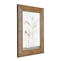 DRUCKGRAFIK  - Beige/Nussbaumfarben, Trend, Glas/Papier (33/1,6/45cm) - Eglo