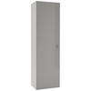 GARDEROBENSCHRANK 52/182/36 cm  - Sandfarben/Alufarben, Design, Holzwerkstoff/Metall (52/182/36cm) - Dieter Knoll