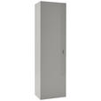 GARDEROBENSCHRANK  in 52/182/36 cm  - Sandfarben/Alufarben, Design, Holzwerkstoff/Metall (52/182/36cm) - Dieter Knoll