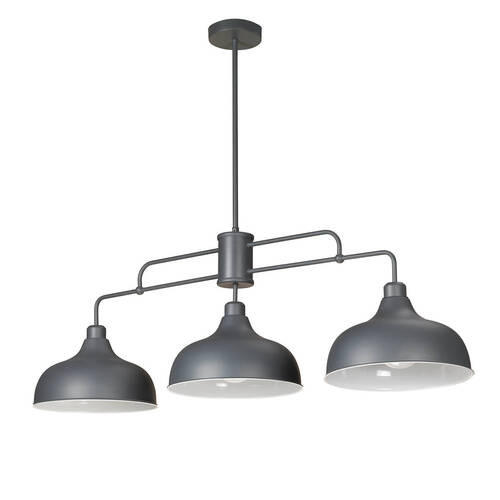 XXXL ZÁVĚSNÉ SVÍTIDLO, E27/22 W, 106/83/45 cm