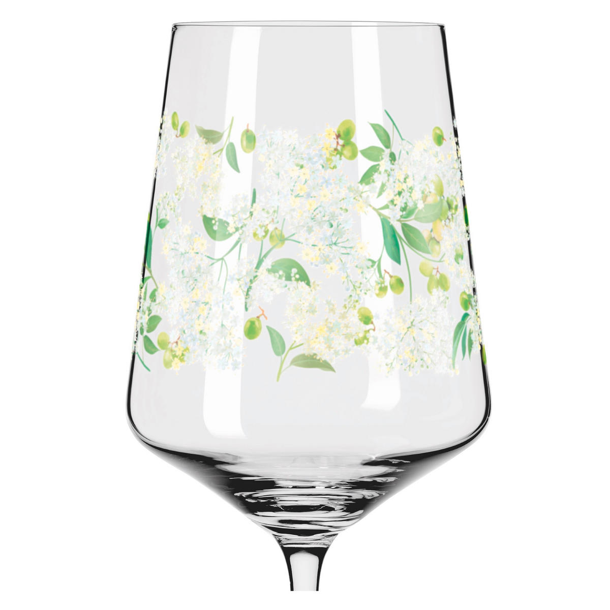 SPRITZERGLAS 544 ml  - Weiß/Grün, LIFESTYLE, Glas (8,3/22,5/8,3cm) - Ritzenhoff