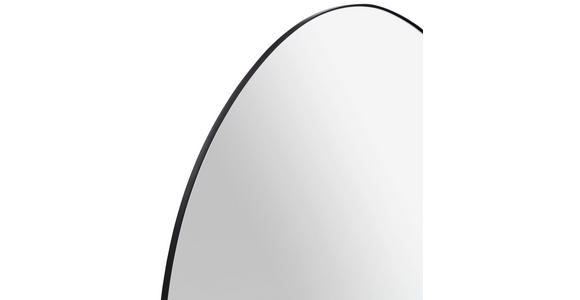 WANDSPIEGEL 70/150/1,5 cm    in wellenförmig  - Schwarz, Design, Glas/Holzwerkstoff (70/150/1,5cm) - Xora
