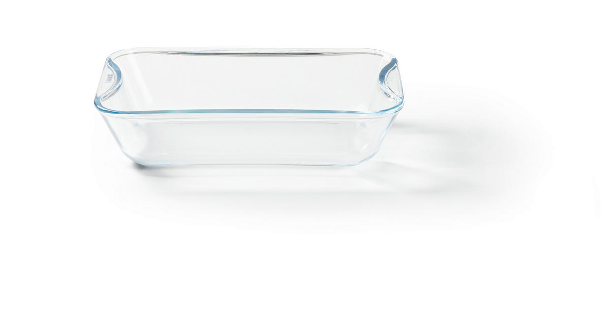AUFLAUFFORMENSET Glas 3-teilig  - Transparent, Basics, Glas - Homeware Profession.