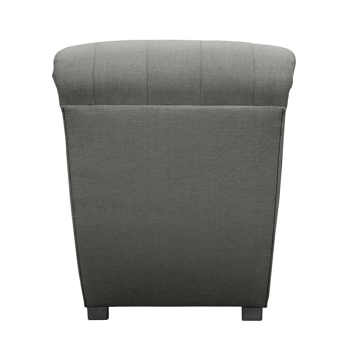 RELAXLIEGE Mikrofaser Grau  - Schwarz/Grau, Design, Kunststoff/Textil (67/90/159cm) - P & B
