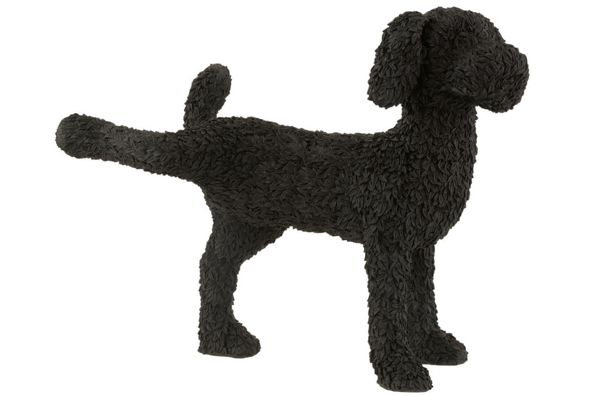 DEKOHUND - Schwarz, Design, Kunststoff (58/24/44cm) - Ambia Home