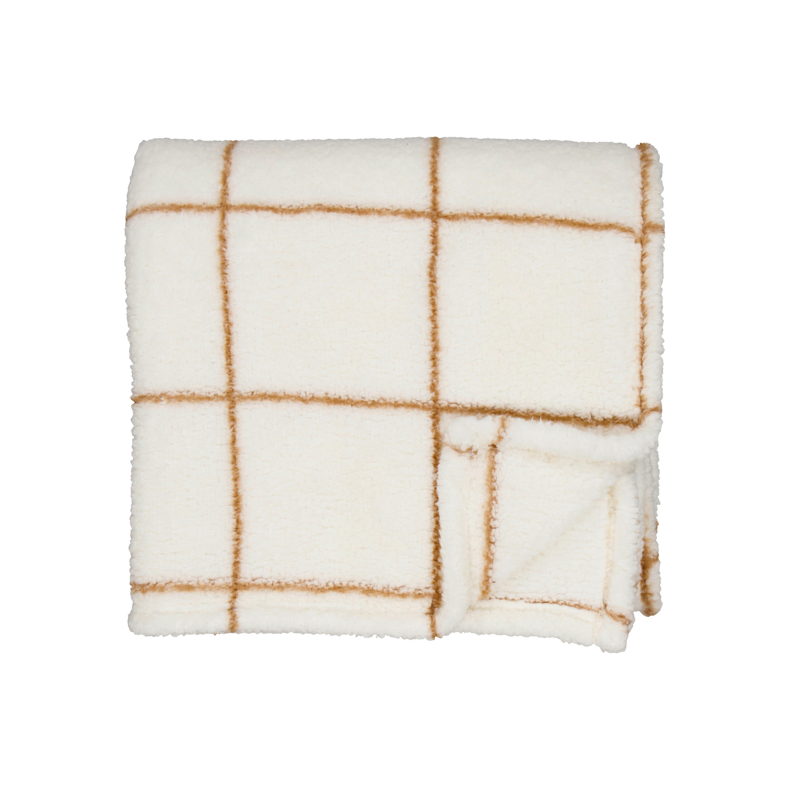 FILT  - vit, Basics, textil (130/170cm)