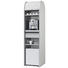 ROLLOSCHRANK - Silberfarben, KONVENTIONELL, Holzwerkstoff (50/202/60cm)